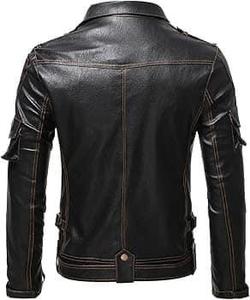 Fabricación profesional Chaquetas de cuero para Hombres estilo pro precio razonable multicolor para chaquetas de cuero para hombres - Product Image 5