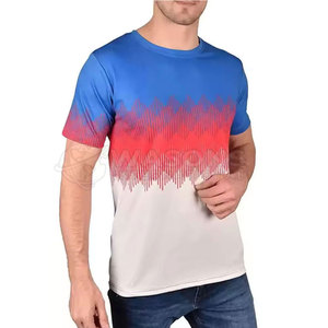 Outdoor Use <b>Cool</b> Sublimation <b>Men</b> <b>T</b> <b>Shirt</b> Fresh Colors Comfortable Fit Summer Style Sublimation <b>Men</b> <b>T</b> <b>Shirt</b> - Product Image 3