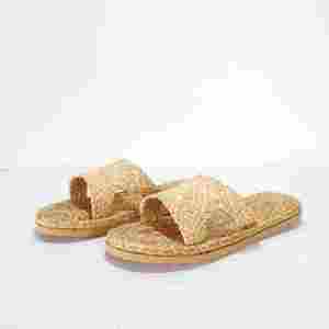 Jacinto de agua ecológico hecho a mano para zapatillas Diseño abierto elegante Sostenible Cómodo Reciclable de Vietnam - Product Image 2