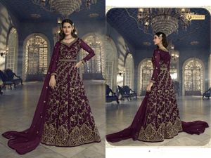 New Collection Silk Faux Georgette Heavy Embroidery Sequence Work <b>Top</b>-Bottom Dupatta Set Fully Stitched Ready Wear <b>Party</b> - Product Image 4