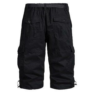 Pantalones cortos para correr de secado rápido para hombre, ropa de moda con cintura elástica, pantalones cortos de senderismo de algodón para hombre, último estilo 2025 - Product Image 3