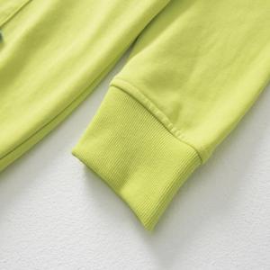 Sudadera de lana de cuello redondo de algodón Vintage de lujo para hombres Diseño único de lavado ácido personalizado con logotipo personalizado bordado - Product Image 4