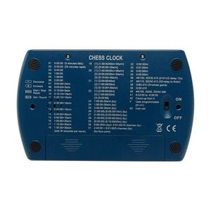 Reloj Digital para Ajedrez y Backgammon con 42 Modos de Temporización, Cuenta Regresiva y Tiempo Adicional, de Plástico, Marca Diwu PS-1688 - Product Image 5