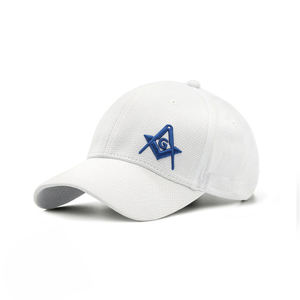 Casquette maçonnique ajustable avec logo brodé, ajustement confortable, idéale pour les réunions, les tenues cérémonielles, les activités de plein air et les collectionneurs - Product Image 5
