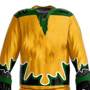 2025 Custom Design Wholesale Ice Hockey Jersey Uniform Set <b>Men</b> Ice Hockey Jersey Unisex Training Sportswear - Product Image 4