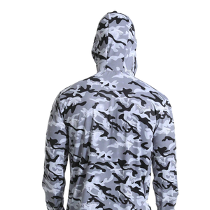 Sudadera de Pesca para Hombre, Talla Grande, con Máscara Facial, Ligera, Protección Solar, Manga Larga, Secado Rápido, Transpirable - Product Image 2