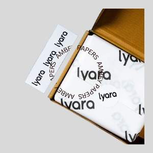 Rollo de papel tisú de pulpa virgen impreso personalizado al por mayor, calidad superior, desechable, impermeable, embalaje de regalo, rollo de embalaje de marca - Product Image 4