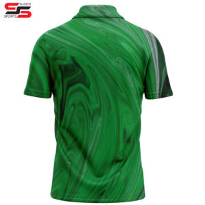 Sublimation personnalisée de haute qualité Impression UPF50 + Protection solaire Séchage rapide Respirant Fish Shirt manches courtes Polo Chemises de pêche - Product Image 2