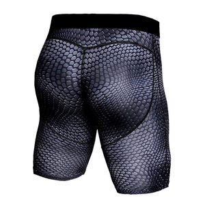Oem Gym Tights Short de compression de fitness pour homme Collants de course à pied à haute élasticité Short de compression de sport pour homme - Product Image 5