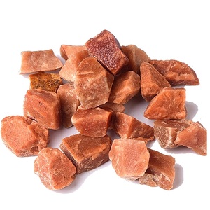 Cristal de guérison Reiki naturel en pierre d'aventurine rouge non polie pour le grossiste d'agate sculptée Feng Shui - Product Image 3