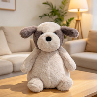 Jouet en peluche mignon en coton PP avec doublure en maille douce, accessoires de dessin animé pour cadeau et décoration de bureau