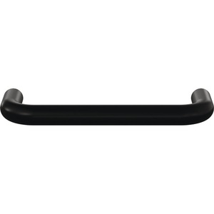 HEWI 548.106B Polyamide 90 Deep Black Matt Furniture Handle for Desktop & <b>Drawer</b> Organizers 96mm 10mm - Product Image 1