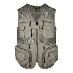 Gilet de sport vêtements pour hommes col montant coquille souple décontracté Polyester hiver tricoté coquille souple veste gilet imperméable fermeture éclair - Product Image 6