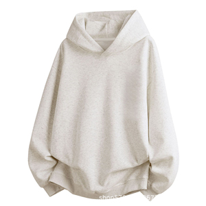 Hombres Sudaderas con capucha Transpirable Algodón Mezclado Personalizado Hombres Sudadera con capucha de gran tamaño - Product Image 1