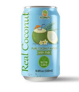 Agua de Coco Natural en Lata de 250ml/330ml de Alta Calidad Premium YOOH/OEM, Jugo de Fruta de Marca Privada, Sabor Puro, Listo para Beber, en Caja, a Granel - Product Image 5