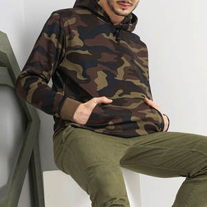 Sweat à capuche professionnel personnalisé pour homme, camouflage de chasse hivernal, 100 % coton, impression numérique, polaire, service OEM, performance extérieure - Product Image 4