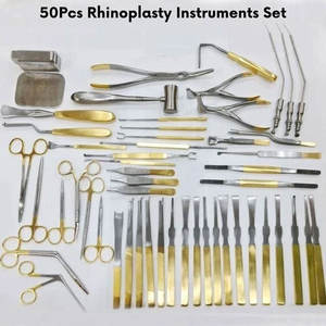 Instruments de rhinoplastie, instruments de chirurgie plastique du nez, ensemble de 50 pièces, CE A+ - Product Image 1