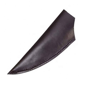 Premium Construit Forgé À La Main En Acier Au Carbone Viking Striker Couteau De Cuisine Médiéval Peau De Vache En Cuir Fourreau Damas VG10 Lame - Product Image 3