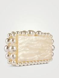 Bolso de Mano Ovalado Clásico de Resina para Niñas |   Bolso Elegante Hecho a Mano con Cadena Metálica Colgante Única - Product Image 3