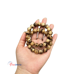 Mode supérieure 100% perles en bois naturel Bracelet fait à la main sous-marin Oud haute qualité 17 perles 12mm taille directe du Viet Nam - Product Image 3
