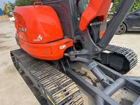 Mini-excavatrice sur chenilles hydraulique Kubota KX163 d'occasion pour la construction, l'agriculture et l'aménagement paysager