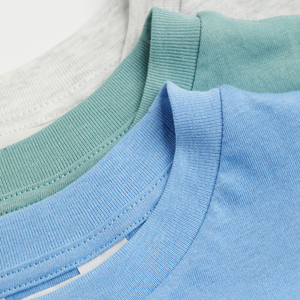 T-shirt en coton pour enfants, unisexe, garçons et filles, style sportif, décontracté, couleur unie, avec logo personnalisé - Product Image 4