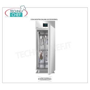 Armoire de Conservation en Acier à 1 Porte pour Viandes Séchées, Capacité Maximale 100 Kg, Stockage et Conteneur Alimentaire - Product Image 1