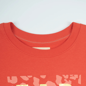 Sweat-shirt à capuche en molleton et coton imprimé pour femmes, avec broderie sur le devant, couleurs et tailles personnalisées, vente en gros - Product Image 3