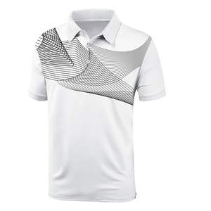 เสื้อยืดโปโลแขนครึ่งพิมพ์ลาย3D สำหรับผู้ชายเสื้อกีฬาผ้าคอตตอนสีพื้นขนาดพิเศษออกแบบได้ตามต้องการ - Product Image 4