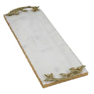 Plat de service fait à la main fête de mariage décoration de table restauration plateau de service serveur nourriture Dessert crème glacée dans les cafés - Product Image 2