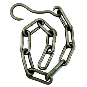 Cadena de Acero con Acabado Negro de Diseño Estándar, Cadena de Barrera de Eslabones Largos para Control de Multitudes, para Uso Industrial, Precio de Fábrica - Product Image 5