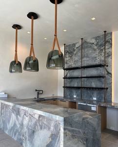 Losa de Mármol de Cuarcita Azul Ijen de Lujo Moderno, Piedra Natural para Encimera de Cocina, Panel de Pared, Pulido e Impermeable - Product Image 2