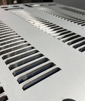Boîte en tôle découpée au laser en acier inoxydable personnalisée avec service OEM, qualité standard ISO, usage industriel, logo personnalisé
