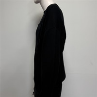 Pull en tricot épais surdimensionné pour homme, col rond, épaules tombantes, style streetwear, personnalisable, collection automne ODM
