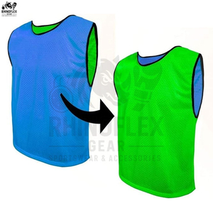 เสื้อกีฬาแบบกลับด้านได้ ราคาส่ง คุณภาพดี สำหรับฝึกซ้อมฟุตบอล เสื้อกีฬาแบบสองด้าน เสื้อกีฬาแบบกลับด้านได้ - Product Image 5