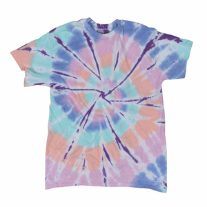 Camisetas de Manga Corta para Hombre, de Secado Rápido, con Estampado Tie-Dye, Cuello Redondo, Corte Regular - Product Image 1