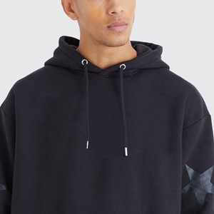 2025 New Arrival Custom Winter Solid Printed Men's 100% Cotton Fleece Lightweight Flare Tracksuits Sets Breathable Quick Dry - Product Image 6