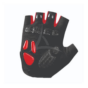 Guantes de Ciclismo de Cuero Resistentes Hechos a Medida, Ecológicos, con Colores y Logotipo Personalizados, Diseño de Medio Dedo para Venta al por Mayor - Product Image 6