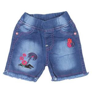 Pantalones Cortos para Bebés Niñas (G-26B) - Azul - Product Image 1