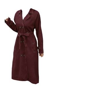 Chaquetas de Mezclilla Lavada con Mezcla de Poliéster y Algodón - Product Image 3