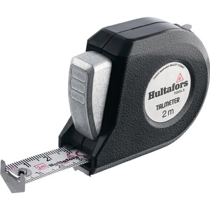 HULTAFORS EC II Pocket <b>Tape</b> <b>Measure</b> <b>3m</b> Length and 16mm Width ABS Material with <b>Measuring</b> Tab - Product Image 1