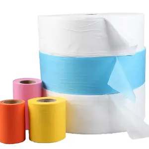 China manufacturer Nonwoven fabric for protective suit pp laminated protective pe film rolls microporous Breathable fabrics