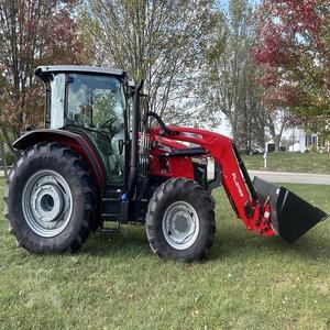 Tracteur agricole à roues avec moteur diesel 35-140HP, entraînement 4x4 pour terrains agricoles variés, moteur de boîte de vitesse, composants utilisés - Product Image 3