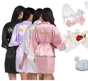 Comfortable and Breathable Simulated Silk Women's Ice Silk Sleeping <strong>Robe</strong> Women's Summer - Product Image 1