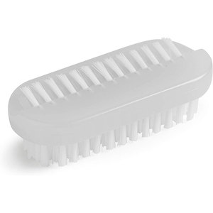 Brosse de nettoyage d'ongles professionnelle élégante avec poils en nylon, virole en acier inoxydable, manche confortable, performance durable - Product Image 1