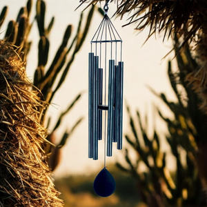 Usine <span class=keywords><strong>en</strong></span> gros 42 pouces <span class=keywords><strong>fer</strong></span> bois bambou Chakra Flow carillon éolien pour intérieur extérieur espace-thérapie <span class=keywords><strong>de</strong></span> guérison par le son Design floral - Product Image 6