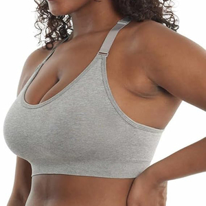 Soutien-gorge de sport léger, respirant, extensible dans les quatre sens, écologique, antibactérien, maintien sécurisé, durable, grande taille pour la course à pied et le jogging - Product Image 2