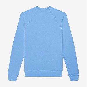 Adulto Fleece Crew Sudadera 100% Algodón Clásico Invierno Jumpers Casual Pullover Sudadera Crew Sky Blue - Product Image 5