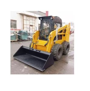 Chargeuse compacte durable JC65, capacité nominale de 2 tonnes, moteur JMC 60KW, 8001-10000 heures, pour l'aménagement paysager, les chantiers de construction et les fermes - Product Image 4