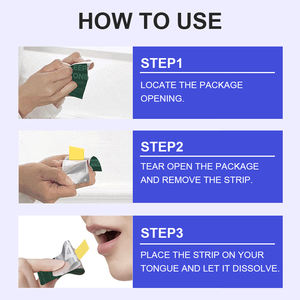 Most selling items Skin <b>whitening</b> oral <b>strip</b> Dental <b>teeth</b> <b>whitening</b> <b>strips</b> supplements Fast dissolving oral <b>strip</b> - Product Image 6